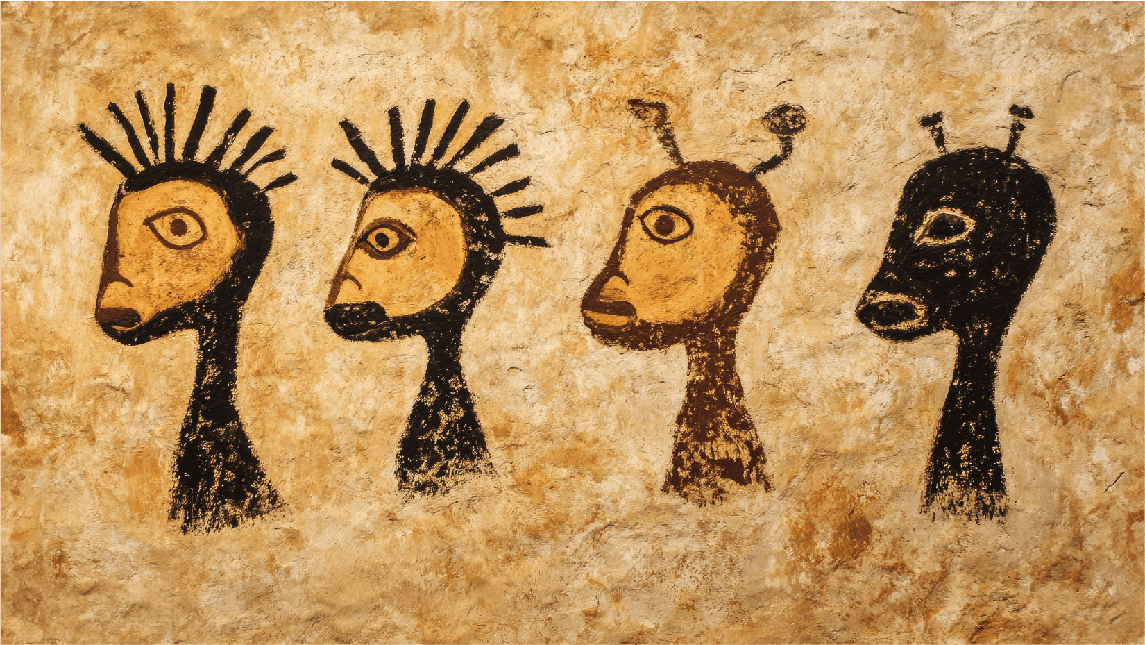 Archaeological-cave-paintings (50x28cm) preview