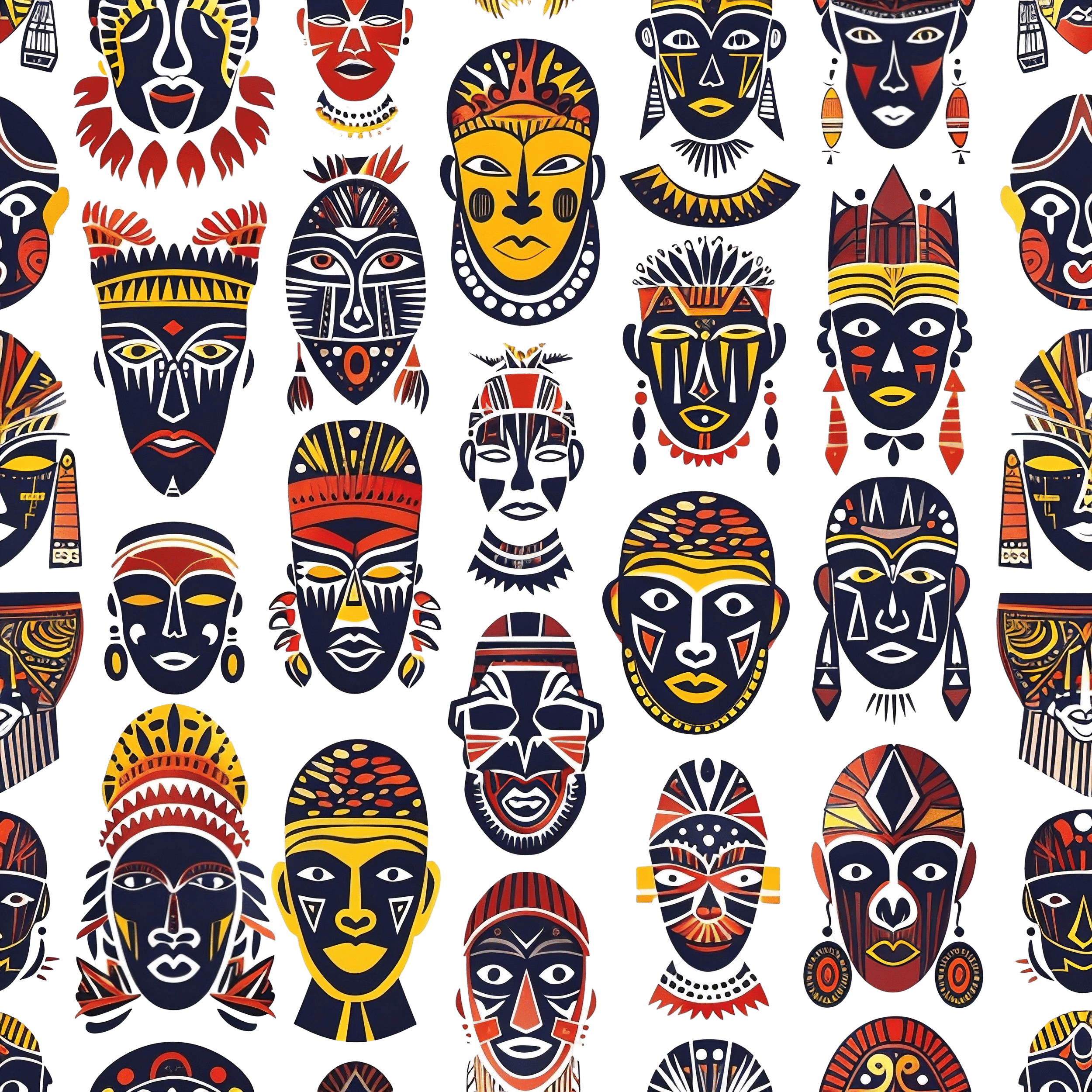 Patterns with african cultural preview